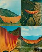 Christo Jawaschew. Christo. Valley Curtain, Rifle, Colorado, 1970-72