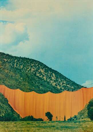 Christo. Valley Curtain, Rifle, Colorado, 1970-72 - Foto 2