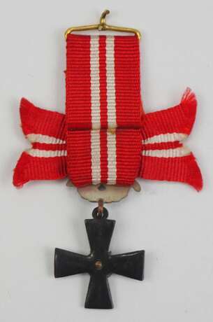 Finnland: Orden des Freiheitskreuzes, 4. Klasse mit Schwertern Miniatur. - Foto 2