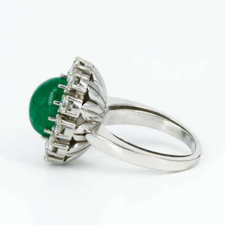 Emerald Diamond Ring - фото 2