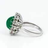 Emerald Diamond Ring - фото 2