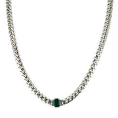 Emerald Diamond Curb chain