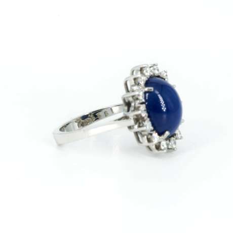 Star-Sapphire-Diamond-Ring - photo 4