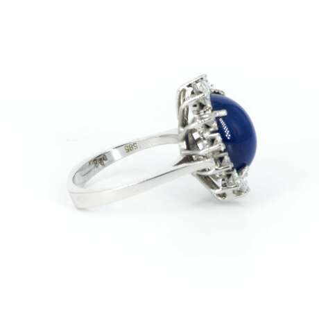 Star-Sapphire-Diamond-Ring - photo 5