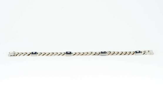 Gemstone-Diamond-Curb-Chain-Bracelet - photo 2