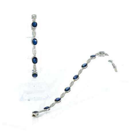 Sapphire Diamond Necklace - фото 2