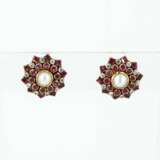 Pearl-Gemstone-Diamond-Set: Bracelet, Ring and Earrings - photo 5