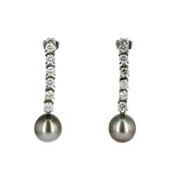 Pearl Diamond Ear Jewelry