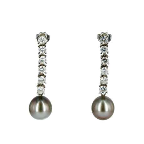 Pearl Diamond Ear Jewelry - photo 1