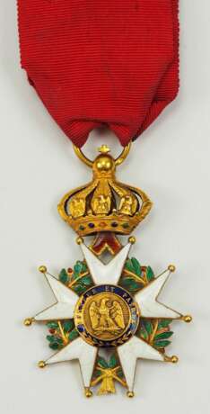 Frankreich: Orden der Ehrenlegion, 8. Modell (1852-1870), Offizierskreuz. - Foto 2