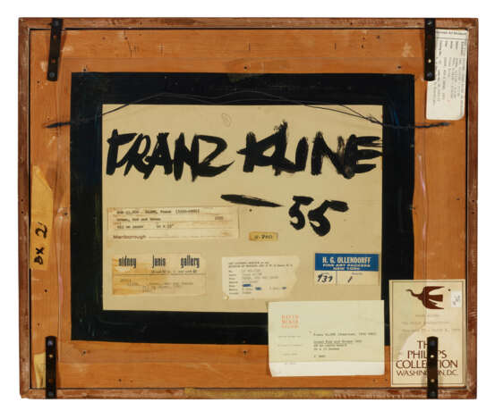 FRANZ KLINE (1910-1962) - фото 3