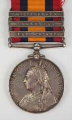 Großbritannien: Queen's South Africa Medal - Scots Guards.