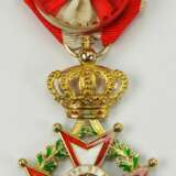 Monaco: Orden des heiligen Karl, 3. Modell (seit 1863), Offizierskreuz, im Etui. - photo 2