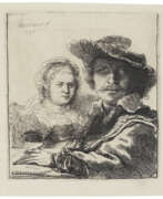 Porträt. REMBRANDT HARMENSZ. VAN RIJN (1606-1669)