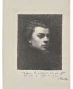 Porträt. HENRI FANTIN-LATOUR (1802-1892)