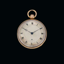 BREGUET NO. 2189, ‘MONTRE &#192; R&#201;P&#201;TITION DES QUARTS DE MOYENNE GRANDEUR’, AN EXCEPTIONAL AND IMPORTANT GOLD, SILVER AND ENAMEL QUARTER REPEATING &#192; TOC OPENFACE RUBY CYLINDER POCKET WATCH, THE BACK COVER ENGRAVED WITH A MAP OF THE IBERIAN