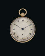 Armbanduhren. BREGUET NO. 2189, ‘MONTRE &#192; R&#201;P&#201;TITION DES QUARTS DE MOYENNE GRANDEUR’, AN EXCEPTIONAL AND IMPORTANT GOLD, SILVER AND ENAMEL QUARTER REPEATING &#192; TOC OPENFACE RUBY CYLINDER POCKET WATCH, THE BACK COVER ENGRAVED WITH A MAP OF THE IBERIAN