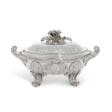 A LOUIS XV SILVER SOUP-TUREEN, COVER AND LINER - Аукционные цены