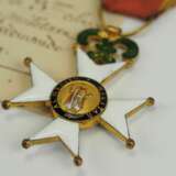 Spanien: Königlicher und Militärischer Orden des heiligen Ferdinand, 5. Modell (1856-1920), Goldenes Kreuz für Offiziere. - Foto 2