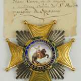 Spanien: Königlicher und Militärischer Orden des heiligen Hermenegildo, 1. Modell (1814-1871 / 1875-1931), Großkreuz Bruststern - Luxusausführung. - photo 2