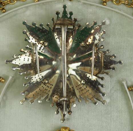 Vatikan: Allerhöchster Orden der Miliz Unseres Herrn Jesus Christus, Kollane, im Etui - Gold. - photo 12