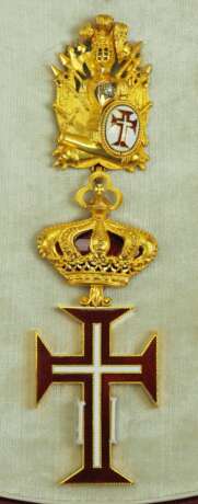 Vatikan: Allerhöchster Orden der Miliz Unseres Herrn Jesus Christus, Kollane, im Etui - Gold. - photo 14