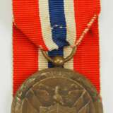 Panama: Medaille der Solidarität 1917/1918, in Bronze. - Foto 1