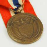 Panama: Medaille der Solidarität 1917/1918, in Bronze. - Foto 2