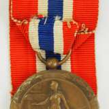 Panama: Medaille der Solidarität 1917/1918, in Bronze. - Foto 3