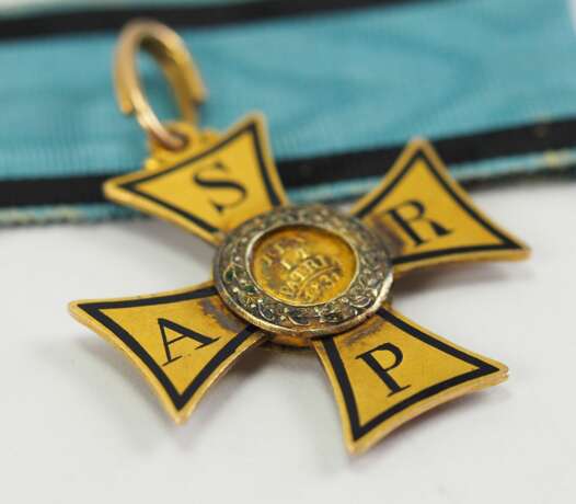 Polen: Russische Stiftung - Polnische Ehrendekoration für Kriegsverdienste, (1831-1832), 4. Klasse - Goldenes Kreuz. - фото 4