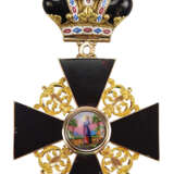 Russland: Orden der heiligen Anna, 2. Modell (1810-1917), 1. Klasse Kleinod, mit Krone - Black Edition. - фото 1