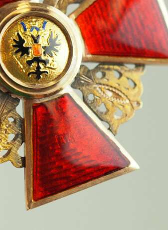Russland: Orden der heiligen Anna, 2. Modell (1810-1917), 2. Klasse, für Nicht-Christen. - Foto 3