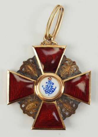 Russland: Orden der heiligen Anna, 2. Modell (1810-1917), 3. Klasse, im Etui. - фото 4
