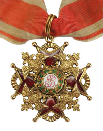 Russland: Kaiserlicher und Königlicher Orden vom heiligen Stanislaus, 2. Modell, 1. Typ (1831-1841), 3. Klasse. - photo 1