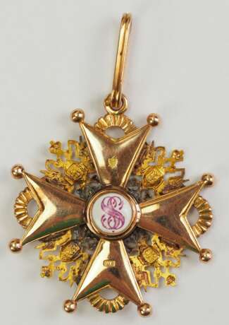 Russland: Kaiserlicher und Königlicher Orden vom heiligen Stanislaus, 2. Modell, 2. Typ (ca. 1841-1917), 2. Klasse. - фото 3