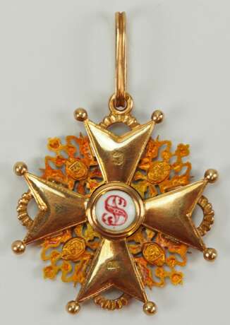 Russland: Kaiserlicher und Königlicher Orden vom heiligen Stanislaus, 2. Modell, 2. Typ (ca. 1841-1917), 2. Klasse. - photo 5