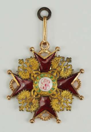 Russland: Kaiserlicher und Königlicher Orden vom heiligen Stanislaus, 2. Modell, 2. Typ (ca. 1841-1917), 3. Klasse. - Foto 1