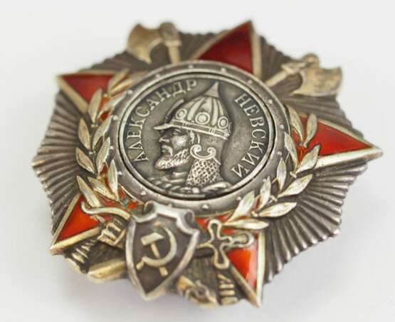 Sowjetunion: Alexander-Newski-Orden, 3. Modell. - фото 2