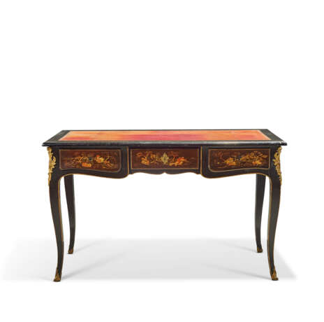 BUREAU PLAT DE STYLE LOUIS XV - Foto 1