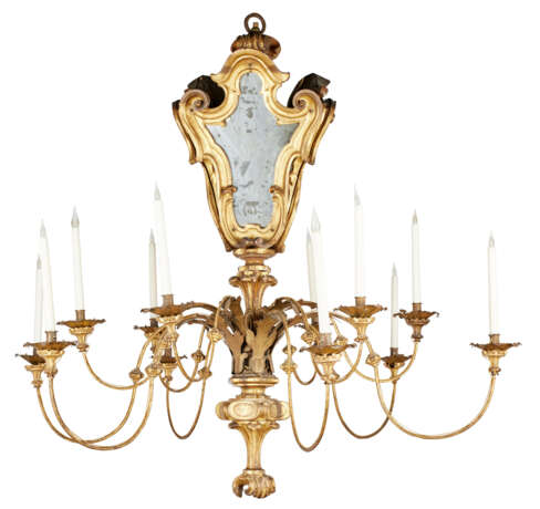 LUSTRE EN PARTIE D'EPOQUE BAROQUE - Foto 5