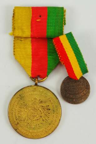 Türkei: Medaille auf den Besuch Kaiser Wilhelm II. in Konstantinopel 1889. - Foto 3