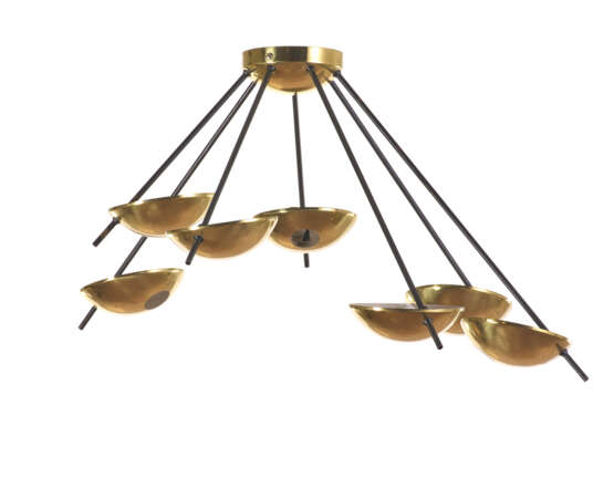 Seven-light ceiling lamp model "1036" - photo 3