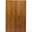 Two-door wardrobe with nickel-plated brass handles - Auction prices