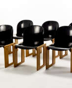 Afra et Tobia Scarpa. Six chairs model "Dialogo"