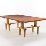 Table model "Bramante". Produced by Zanotta, Milan, 1984. (259x70x125 cm.) (slight defects) - Foto 2