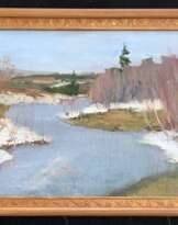 Азгур (Горелова) Г.Г. - "Белорусский пейзаж", 1950 г. Азгур (Горелова) Г.Г. - "Белорусский пейзаж", 1950 г.