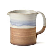 Polychrome painted ceramic jug - photo 1