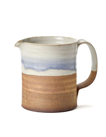 Polychrome painted ceramic jug - photo 1