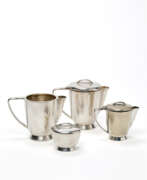 Gio Ponti. Coffee and tea service consisting of coffee pot, teapot, milk jug and sugar bowl