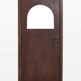 Dark wooden door with glass lunette. Dark brown bakelite handles. Milan, 1932. (101x202 cm.) (defects) | | Provenance | Andreani Apartment, via Monte Velino, Milan - photo 1